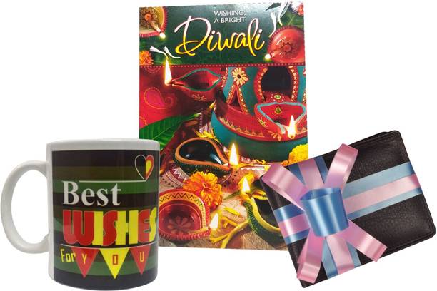 Natali Traders Mug, Greeting Card, Wallet Gift Set