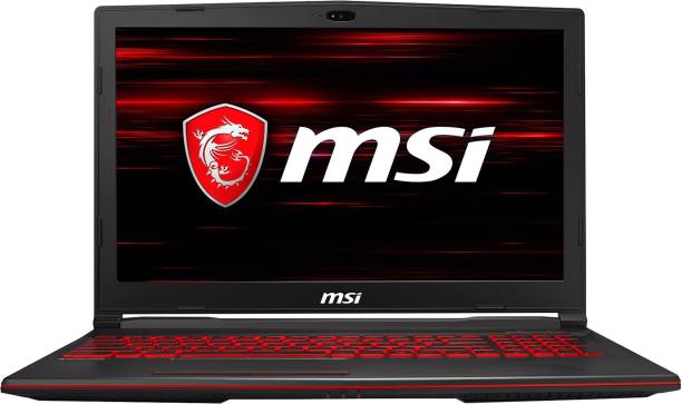 MSI GL Series Intel Core i5 8th Gen 8300H - (8 GB/1 TB HDD/Windows 10 Home/4 GB Graphics/NVIDIA GeForce GTX 1050) GL63 8RC Gaming Laptop