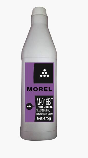 MOREL AR015BT TONER BOTTLE WITH CHIP FOR USE IN SHARP AR016ST / 5316 / 5320 / 5015 / 5020 / 5120 PHOTOCOPIER Black Ink Toner Powder