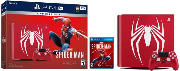 SONY PS4 Pro 1 TB with Marvel Spider Man