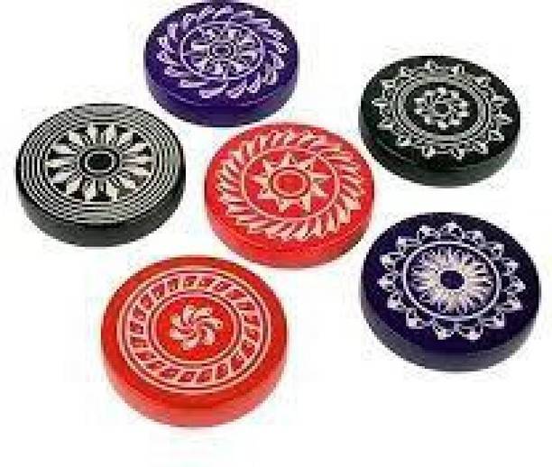 Striker Per Carrom Da Torneo Professionale – 64mm, Nero/argento, Superior - 4