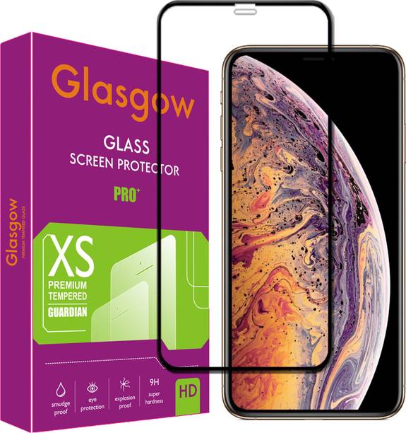 Glasgow Edge To Edge Tempered Glass for Apple iPhone XS