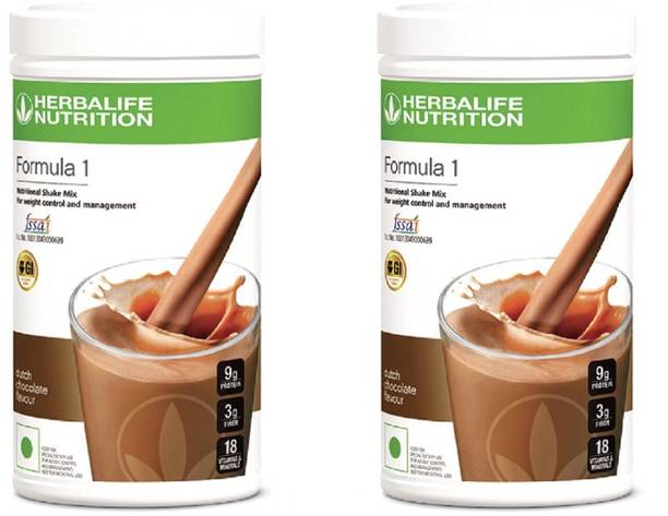 Herbalife Nutrition Chocolate Shake 500 g Pack of 2 Protein Blends