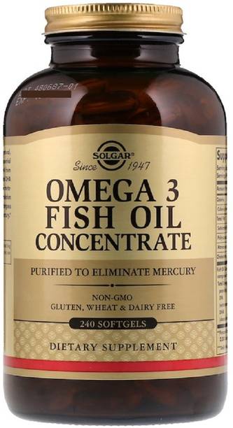 Solgar Solgar, Omega-3 Fish Oil Concentrate, 240 Softgels