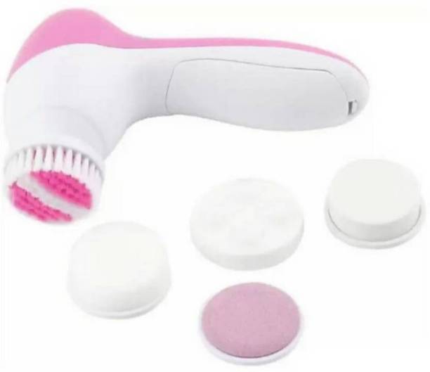 Klick N Shop Zx14 5 In 1 Facial Exfoliator Body Electronic Cleaner Massage Machine - Assorted Massager