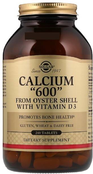 Solgar Solgar, Calcium "600", from Oyster Shell with Vitamin D3, 240 Tablets