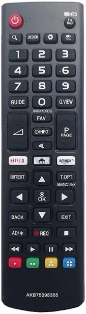 LipiWorld AKB75095305 Universal Remote Control Compatible for  LED LCD Smart TV LG Remote Controller