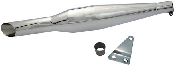 Supremechoice Red Rooster / Redrooster Glasswool Exhaust silencer Royal Enfield Continental GT Full Exhaust System