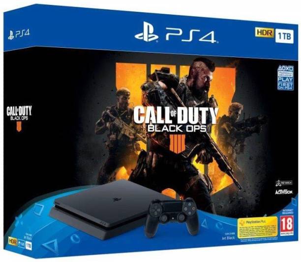 SONY PlayStation 4 (PS4) Slim 1 TB with Call of Duty: Black Ops 4