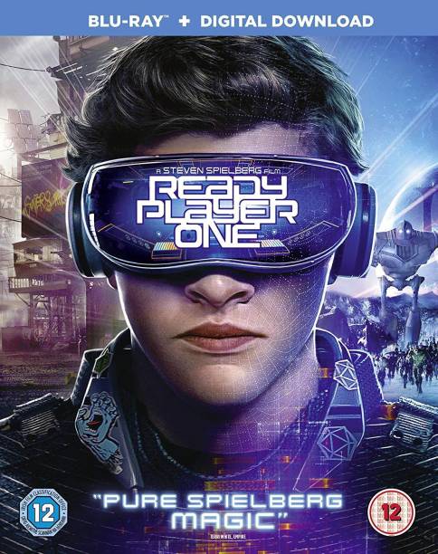 Ready Player One (Including Over 90 Minutes of Special Features) (Blu-ray + Digital Download) (Slipcase Packaging + Region Free + Fully Packaged Import)