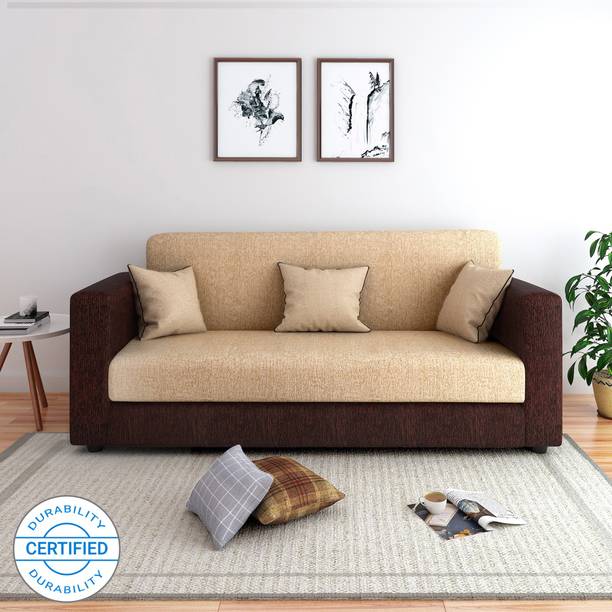 फ्लिपकार्ट परफेक्ट होम्स Bergen कपड़ा सोफ़ा