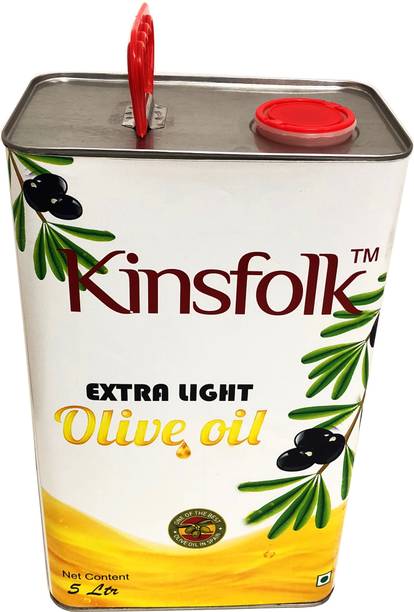 Kinsfolk Extra Light ( Pack of 1 ) Olive Oil Tin
