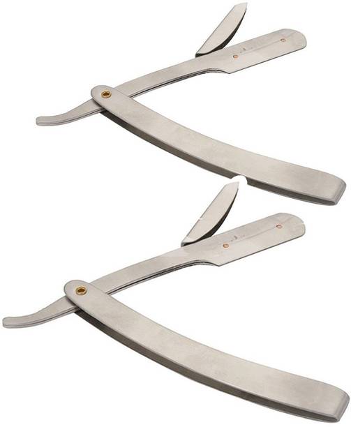 NERR Straight Razor 2 Blades 2 Pcs Pack of 2, Men