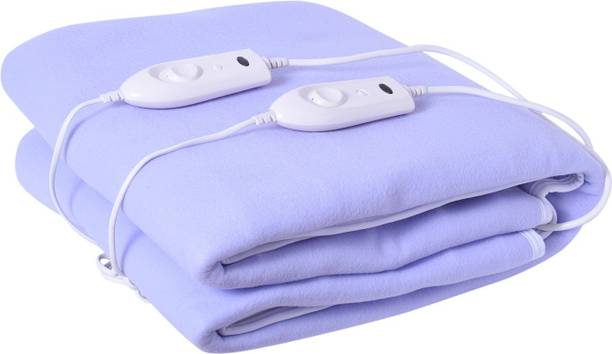 Expressions Solid Double Electric Blanket for  Heavy Winter