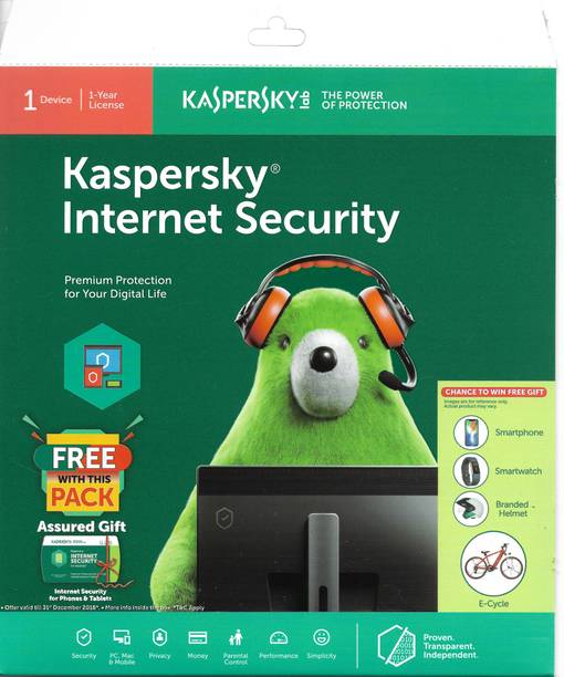 Kaspersky Internet Security 1.0 User 1 Year