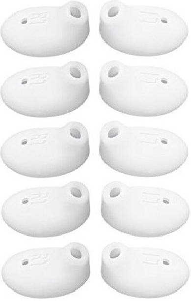 YTM Anti-Slip Silicone Replacement Ear Tips for S7edge S7 S6edge, Samsung Level U EO-BG920 Bluetooth Earphone (White) In The Ear Headphone Cushion