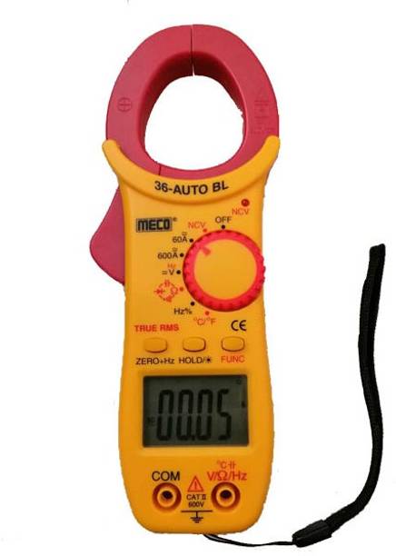Meco 36-Auto BL TRMS Clamp Meter with Calibration Certificate Digital Multimeter