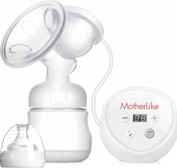 MotherLike Electric Breast Milk Feeding Pump With Bottle, Anti Back Flow, High Suction Eighteen Gears  - Electric