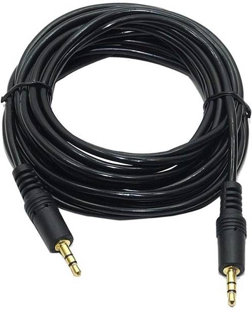 DazzelOn AUX Cable 3 m 3 Meter 3.5mm Stereo To 3.5mm Stereo Aux Cable For Speakers,mobile,laptops,home Theaters,amplifiers,mic, Stereo