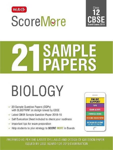 ScoreMore 21 Sample Papers CBSE Boards â Class 12 Biology