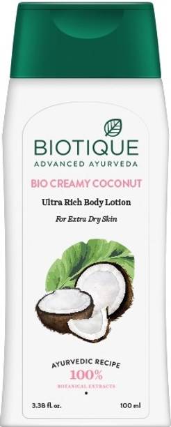 BIOTIQUE Bio Creamy Coconut Ultra rich body lotion
