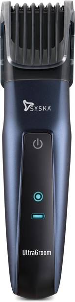 Syska HT3050-UltraGroom Trimmer 50 min Runtime 10 Length Settings