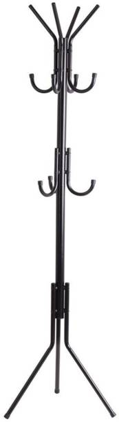 House Of Sensation New Metal Coat Stand and Umbrella Stand Finish Color - (Black) Cane Coat Stand