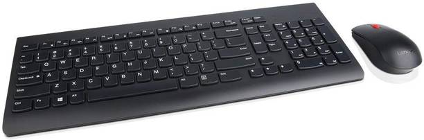 Lenovo WIRELESS 510 COMBO KEYBOARD & MOUSE Wireless Standard Desktop Keyboard Compatible with Desktop, Laptop, Mac