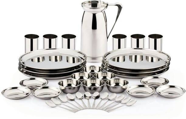 पीजिओन Stainless Steel Lunch Sparkle 37 का पैक डिनर सेट