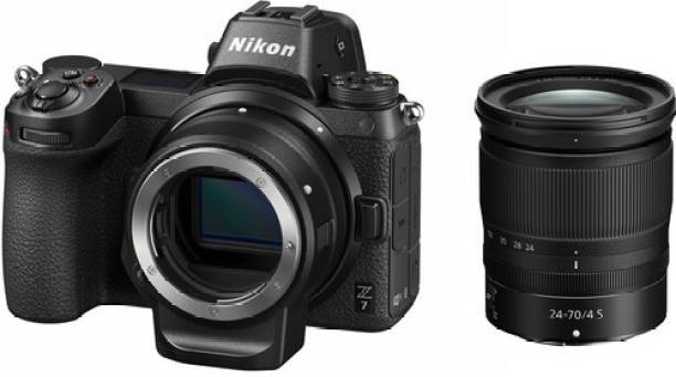 NIKON Z 7 Mirrorless Camera Body + 24-70mm Lens and Mou...