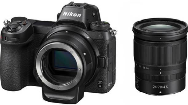 NIKON Z 6 Mirrorless Camera Body with 24-70mm Lens and ...