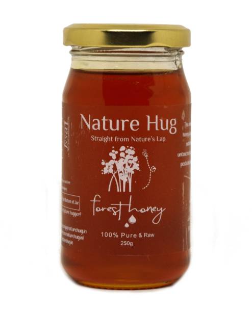Nature Hug Natural Unprocessed Multi-Floral Raw Forest Honey- 250g