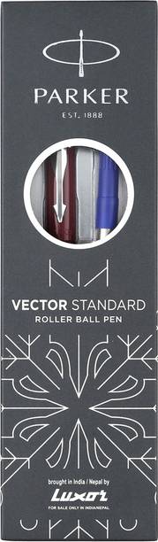 PARKER Vector Standard Chrome Trim� Roller Ball Pen