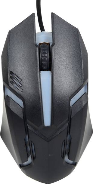 Ddice Lighting USB Wired Ambidextrous Optical Mouse
