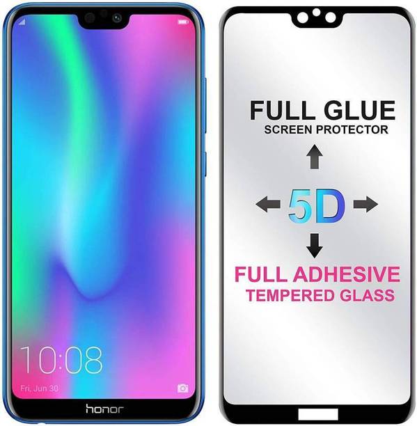 Express Buy Edge To Edge Tempered Glass for Honor P20 Lite (5D Full Glue Tempered Glass)(9H Tempered Glass)