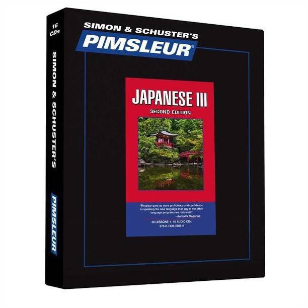 Pimsleur Japanese Level 3 CD