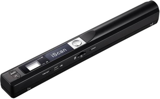 microware 900DPI iScan Mini Portable Scanner Wireless HD Book/Document Scanner Corded & Cordless Portable Scanner