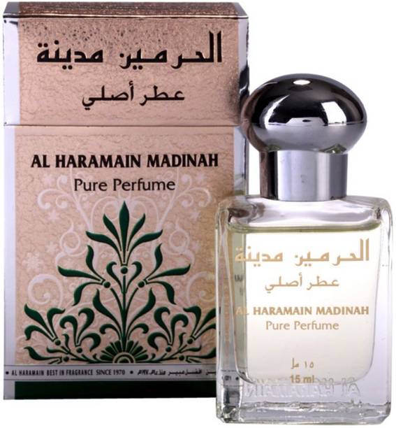 Al Haramain Madina Fragrance 15ml Roll on Perfume Oil (Attar) Floral Attar