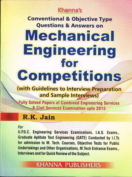 Conventional & Objective Type Questions & Answers on Mechanical Engineering for Competitions