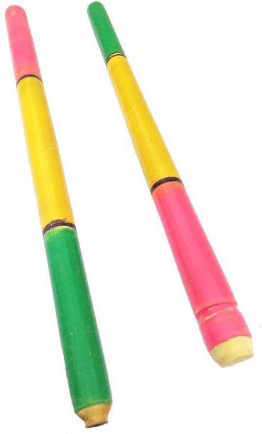 Tuski Pack of 1 Pair Dandia Sticks