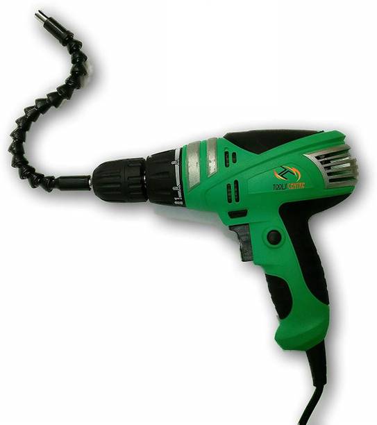Tools Centre Electric Screwdriver, Drill Machine with Torque Adjustment Facility and Shaft Hex Extension Connector for Electronic Drill. Collated Screw Gun