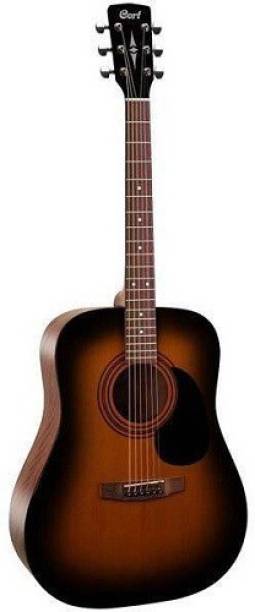 Cort AD810 Satin Sunburst Acoustic Guitar Linden Wood Rosewood Right Hand Orientation