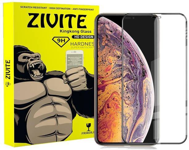 ZIVITE Edge To Edge Tempered Glass for Apple iPhone XS