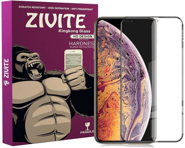 ZIVITE Edge To Edge Tempered Glass for Apple iPhone XS