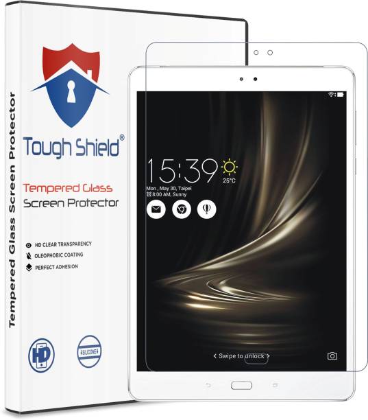 TOUGH SHIELD Tempered Glass Guard for Asus Zenpad 3S 10 (Z500M) (9.7 Inch Screen Size)