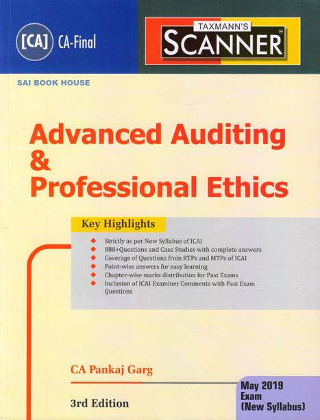 Scanner - Advanced Auditing & Professional Ethics - New Syllabus (CA-Final)