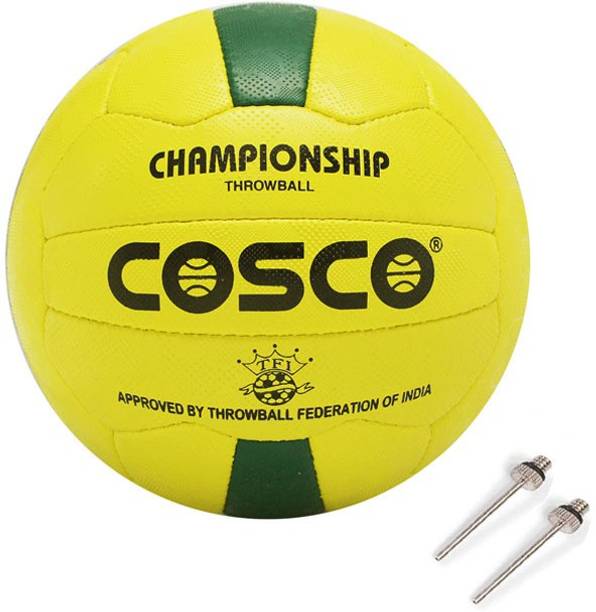 COSCO Championship Throwball (Approved By Throwball Federation of India) Throw Ball - Size: 5