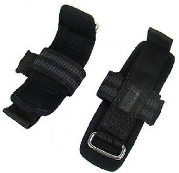 Leosportz Heavy Quality Adjustable Weight Lifting Straps ( 1 Pair ) For Wrist Support