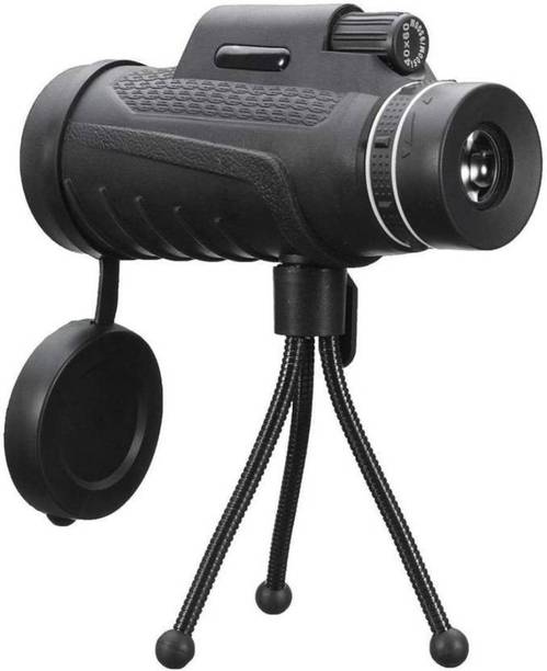 Goldtech Panda 40X60 HD Zoom Lens Camping Travel Waterproof Monocular Telescope+Tripod+Clip for Cell Phone Reflecting Telescope Mobile Phone Lens Reflecting Telescope