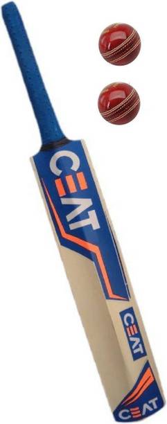 CEAT SRS NEW BAT COMBO (CEAT BAT+2 LEATHER BALL) क्रिकेट किट